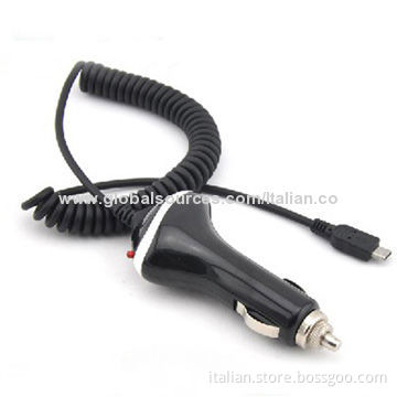 Car charger for Samsung Galaxy with micro USB cable